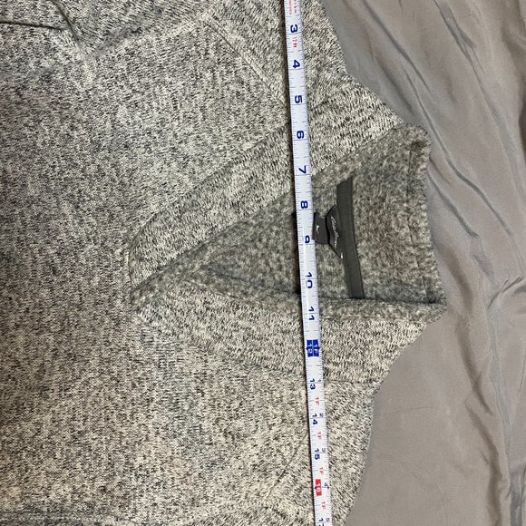 Eddie bauer fleece with pockets beige size XL - Picture 3 of 6